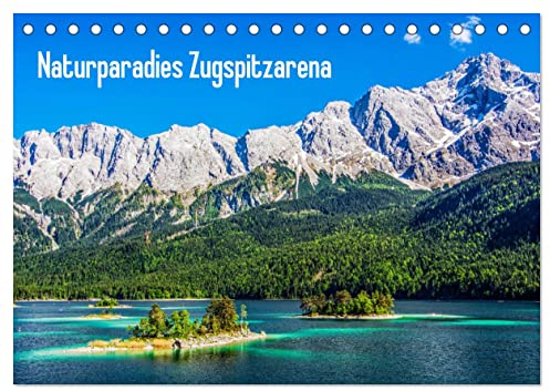 Naturparadies Zugspitzarena (Tischkalender 2026 DIN A5 quer), CALVENDO Monatskalender: Eindrucksvolle Impressionen aus dem Zugspitzgebiet (CALVENDO Orte)