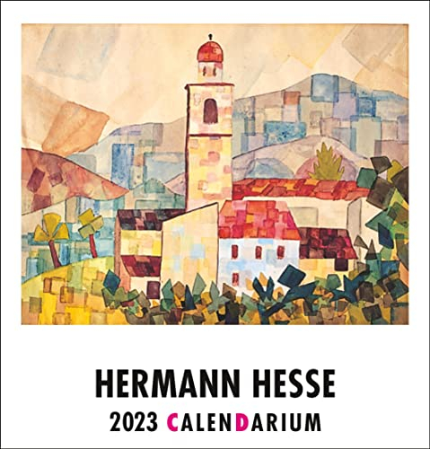 CalenDarium 2023: Mit dreizehn Aquarellen sowie Gedanken und Gedichte über das Fliegen | Handlicher Tischkalender zum Aufstellen