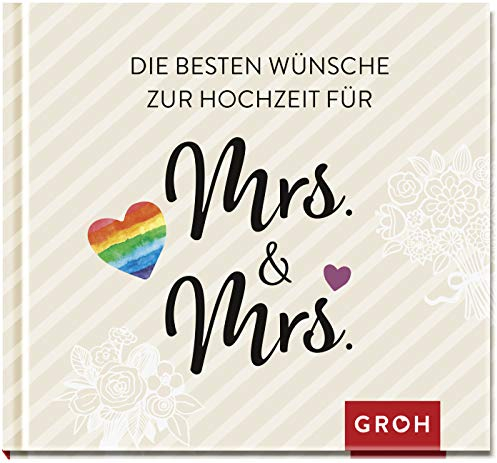Die besten Wünsche zur Hochzeit für Mrs. & Mrs.
