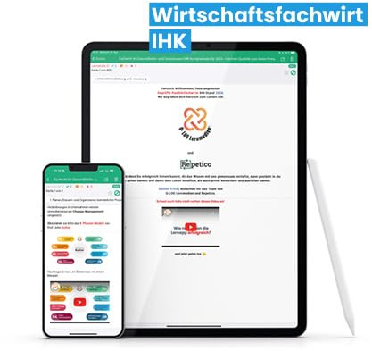 Lernkarten Geprüfter Wirtschaftsfachwirt IHK mit allen 9 Fächern - App-Gutschein Stand: 2026 für angehende Profis und Experten in der Wirtschaft Deutschlands