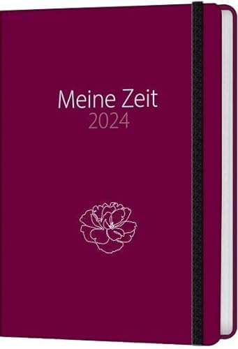 Meine Zeit 2024 - Taschenkalender (Pfingstrose)