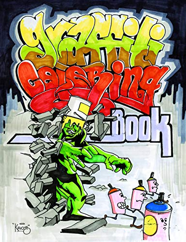 Graffiti Coloring Book: Ed: Uzi (Graffiti Coloring Book, 1)