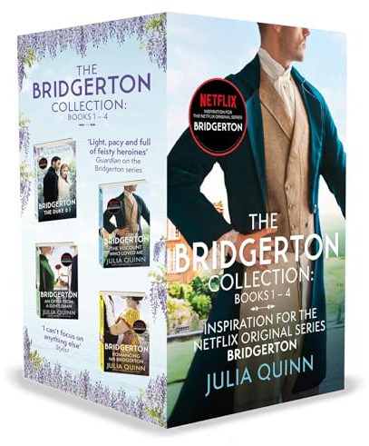The Bridgerton Collection: Books 1 - 4: Inspiration for the Netflix Original Series Bridgerton (Bridgerton Family)