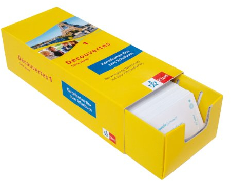 Découvertes 1 Série jaune - Vokabel-Lernbox zum Schülerbuch: 1. Lernjahr passend zum Lehrwerk (Découvertes. Série jaune (ab Klasse 6). Ausgabe ab 2012)