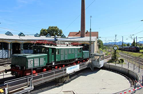 HANSEPUZZLE 13301 - Lokomotive Puzzle 500 Teile | Industrie Puzzle mit hochwertiger Puzzle Aufbewahrung: Kartonbox und Wieder verschließbarem Beutel | Puzzle-Maße: 46 x 30 cm