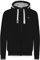 Solid SDBenjaminZip Herren Sweatjacke Kapuzenjacke Zip-Hoodie mit Teddy-Futter Eingrifftaschen Rippbündchen Baumwollmischung Regular fit, Größe:M, Farbe:Black Pil (P9000)