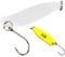 Fishing Tackle Max FTM Trout Spoon Hammer 114 UV weiß gelb 3,2g 5200114