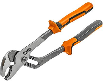 FASTER TOOLS Wasserpumpenzange erhältlich in 200, 250 oder 300 mm, Werkzeugstahl, Größen:250 mm