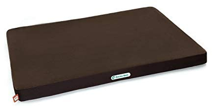 Doctor Bark | orthopädische Hundematratze mit kuscheliger Fleece-Liegefläche, waschbares Liegekissen für sehr große Hunde (XL - 120x70 cm, braun - braun)
