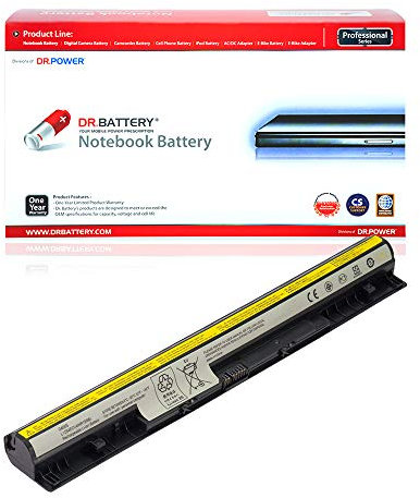DR. BATTERY L12M4E01 Battery Compatible with Lenovo IdeaPad G400S G500S G505S G510S Z710 S410p S510p Z40-70 Z50-70 G50-80 L12L4E01 L12M4A02 L12L4A02 121500171 121500175 L12S4E01 [14.4 V / 32Wh]