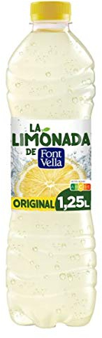 AGUA FONT VELLA LA LIMONADA LIMÓN PET 1.25L (6 BOTELLAS)