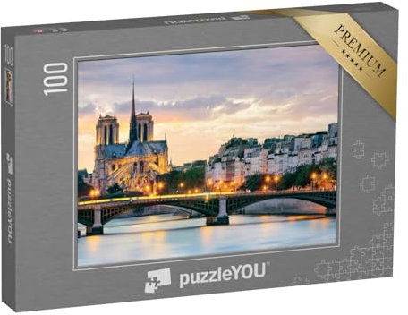 puzzleYOU: Puzzle 100 Teile „Notre Dame de Paris“ – aus der Puzzle-Kollektion Paris, Europa