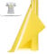 Bocguy Vinilo Textil Termoadhesivo, 30.5 CM X 377 CM Vinilo Textil Amarillo con Gancho Deshierbe, Vinilo Termoadhesivo Textil para DIY Camisetas y Más Telas, Fácil de Cortar (Amarillo)