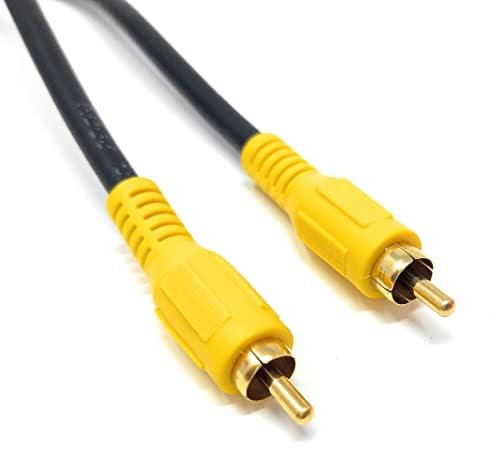 Drut Cavo fono coassiale S/PDIF Singolo da RCA a RCA da 15 m per Audio Digitale, Home Theater, HDTV, subwoofer, sistemi Hi-Fi 50 Piedi