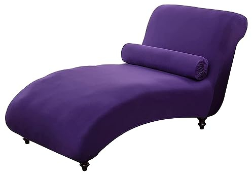 WWYL Chaiselongue Schonbezüge, Bezug für relaxliege Wohnzimmer chaiselongue bezug husse relaxliege bezug für Wohnzimmer liegesessel (Lila)