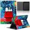 PBNDJVG Tablet Hülle für iPad 9/8/7 10,2, Modell 2021/2020/2019, 9./8./7. Generation,Silicone Stoßfeste Schutzhülle mit Anime Muster PU Leder Flip Case Verstellbar Ständer Tablet Folio,S5