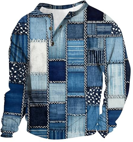 DHYUEN Men's Sweaters & Sweatshirts Einfarbige Hoodie Herren Schwarz Herbst Zipper Hoodie Y2k Hoodie Herren 4XL Outdoor Kapuzenpullover Herren Gelb Winter Hoodie Herren XL(1-Blue,XXL)