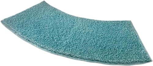 MLordoarf Tapis De Douche Incurvé AntidéRapant Semi-Circulaire - Absorbant pour DéCor De Salle De Bain - 40x100 Cm