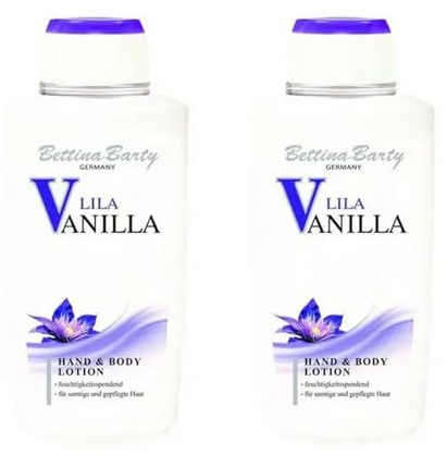 Bettina Barty Lila Vanilla Hand & Body Lotion 2 x 500 ml