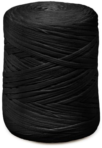 Flandria Flexible Gartenschnur, ausziehbar, für Rankhilfen, Pflanzen, Weinreben, Tomaten, 100 m, Schwarz