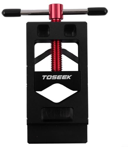 Getdoublerich 1 guide de fourche en fibre de carbone pour vélo, tige de selle de vélo, outil de réglage adapté pour couper divers tuyaux ronds (rouge), Q73R1H5ZI43T3YIRM1B20Z1O