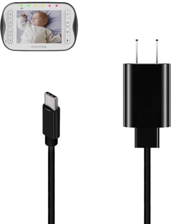 Chargeur pour moniteur de bébé Motorola compatible avec V-Tech, Babysense, Owlet, LBTech, Eufy, VAVA, Moonbaby