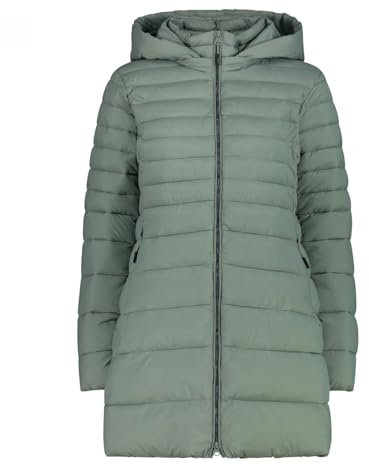 CMP Damen-Parka aus Nylon mit abnehmbarer Kapuze aus Nylon mit abnehmbarer Kapuze für Damen