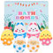 Badebomben Kinder,6 Stück Ostern Badebomben für Frauen, Aroma-reine ätherische Öl-Schaumbad-Kugeln,Perfektes Geburtstags Ostern Badeperlen geschenke für Kinder,Mädchen,Jungen