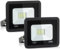 Psatfito G Projecteur LED 10W, 1080 Lm LED Super Lumineux Projecteur LED Extérieur, 6000K 2P