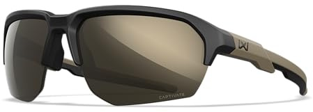 Wiley X Schutzbrille WX JAKL Tungsten Mirror Matt Schwarz/Tarnfarben