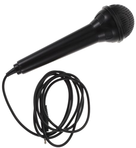 JEWEDECO Portable 3.5Mm Keyboard Microphone, Plastic Small Mic for Electronic Keyboard and Device, Wide Compatibility, Lightweight for Home and Outdoor Recording