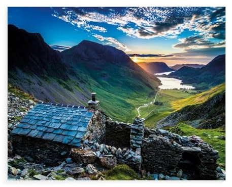 Jigsaw Puzzles for Adults 1000 Piece,The Lake District, Cumbria,Classic Puzzle Difficult Puzzle for Adult Teenagers Leisure Fun Game Toy Suitable for Family Decorative 70x50cm