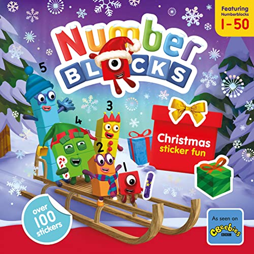 Numberblocks Christmas Sticker Fun (Numberblock Sticker Books)