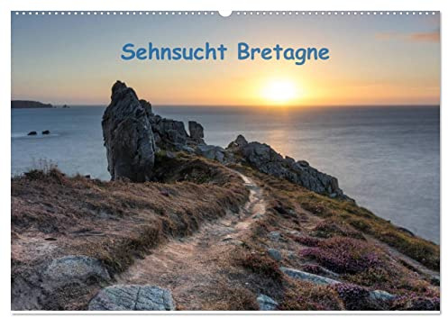Sehnsucht Bretagne (Wandkalender 2026 DIN A2 quer), CALVENDO Monatskalender: Diese Bilder zeigen einen kleinen Ausschnitt von der Vielfältigkeit der Bretagne. (CALVENDO Orte)