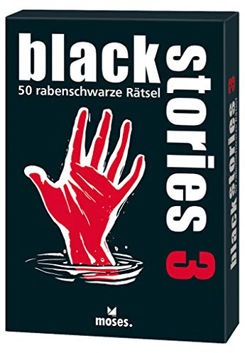 Moses black stories 3, 50 rabenschwarze Rätsel, Das Krimi Kartenspiel: Die 50 ultimativen schwarzen Rätsel