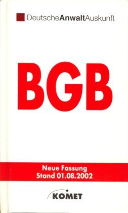 BGB - Bürgerliches Gesetzbuch