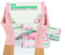 Gants nitrile Boîte de 100 pièces (M, Rose) Gants d'examen jetables, sans poudre, sans latex, non stériles, médicaux, tatouage, gants, à usage unique