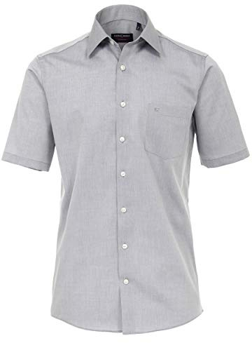 CASAMODA Businesshemd Uni Comfort Fit Grau 54