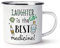 Laughter Gin is The Best Medicine Retro Enamel Mug Cup