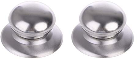 NOWON Utensilios de Cocina Utensilios de Cocina Olla de Metal Olla Tapa de Vidrio Manija Perilla Perilla Empuñadura