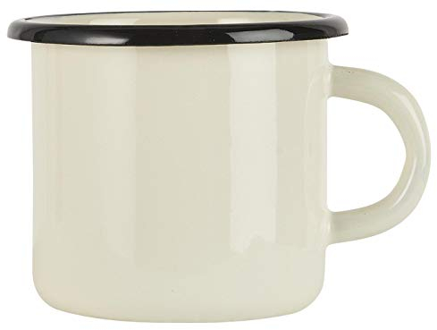 IB Laursen Becher Emaille Butter Cream
