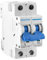 Heschen Disyuntor miniatura HSB6C, corriente de 40 A, 2 polos, tipo C, capacidad de rotura de 6 kA, montaje en carril DIN