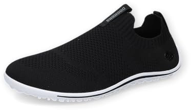 Dockers by Gerli Herren Slipper, Männer Halbschuhe,Wechselfußbett,Slip-ons,freitzeitschuhe,offener einschlupf,schwarz,43 EU