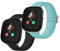Polyjoy 2 Stück Kinder Nylon Armbänder kompatibel mit Xplora X6 Armband, Weiches, dehnbares Mädchen Jungen Ersatzbänder für Xplora X6 Play/Xplora X6 Pro