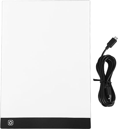 Table Lumineuse A4 Luminosité Réglable pour Dessin et Animation Alimentation USB Compatible A2 A3 A4 pour Artistes Graphistes et Étudiants