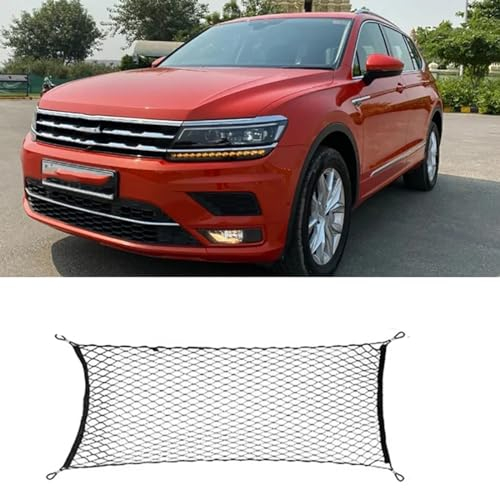 Kofferraumnetz für VW Tiguan MK2 2016-2023,verstellbares Elastisches Gepäcknetz,Autoteile,B