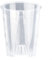 Pots à orchidées en plastique transparent pour une meilleure croissance des plantes, différentes tailles, design respirant (14 cm)