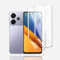 KoasVonson Películas de Hidrogel para Xiaomi Poco M6 4G, 2 Piezas Protectores de Pantalla de TPU Flexible HD Transparente, Compatible ID de Huellas Digitales [no vidrio templado]