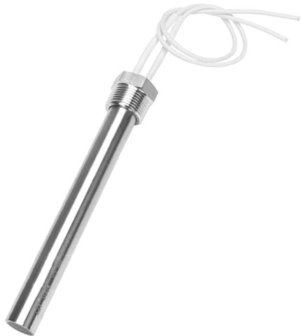 DERNORD Immersion Cartridge Heater 12V 100W Hot Rod Heating Element Replacement 3/4 Inch Thread