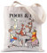 JTOUK Tragetasche mit Animationsmotiven, Cartoon-Liebhaber, Geschenk, Film-inspiriertes Geschenk, Freundschaftsgeschenk, Pooh&co Tragetasche, 13.78 inch x 15.75 inch, Large